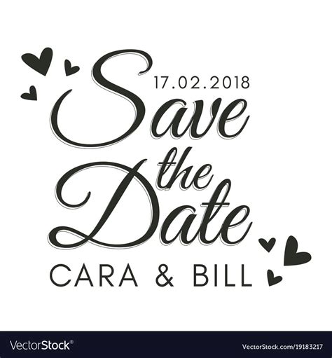 Save The Date Pdf