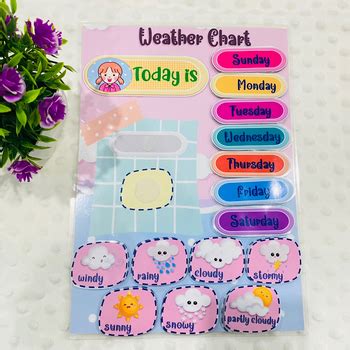 Daily weather chart activity by Teacher's Worksheet House | TPT