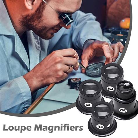 Pcs For Watch Repair Tool Jeweler Loupe Optical Monocular Professional