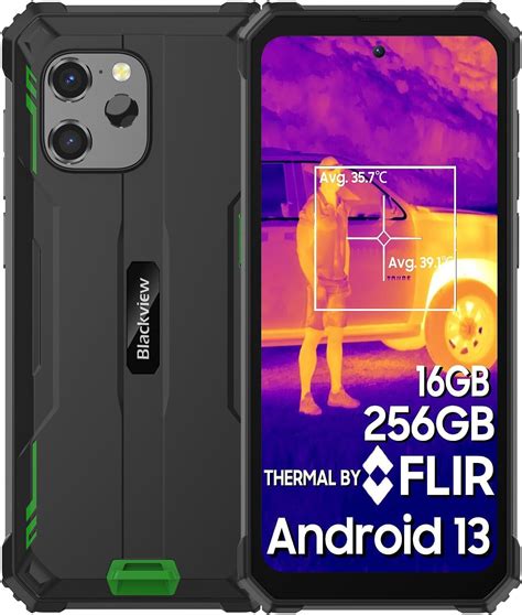 Blackview Rugged Smartphone Unlocked Bv Flir Thermal Image