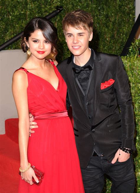 Justin Bieber Selena Gomez Together At Vanity Fair Oscars After Party