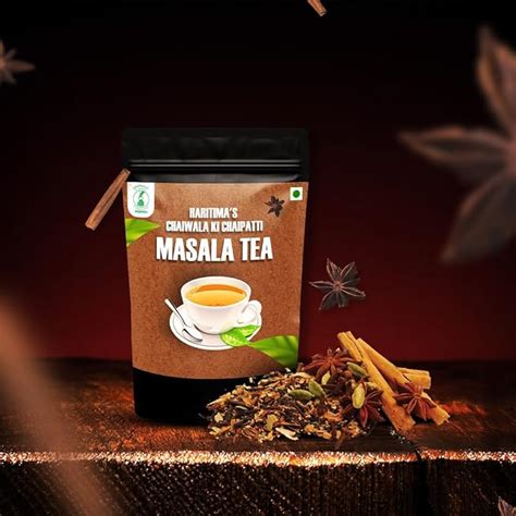 Haritima Chaiwala Ki Chaipatti Masala Flavoured Tea Assam Tea Infused With Rich And Aromatic