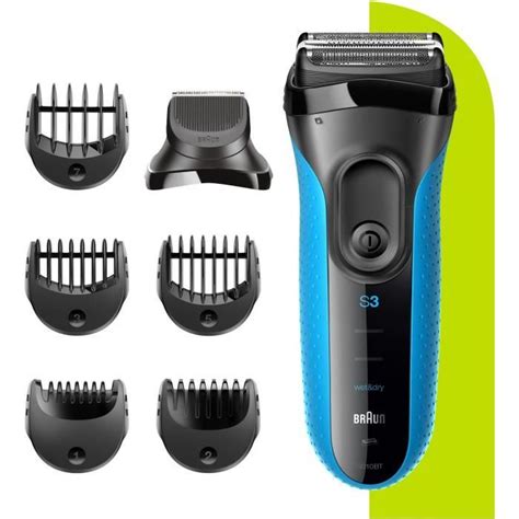 Rasoir électrique barbe homme BRAUN Series 3 Shave Style 3010BT