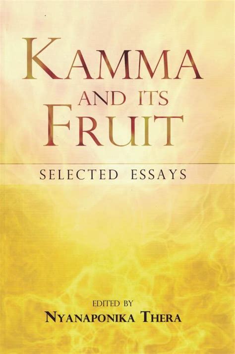 Kamma And Its Fruit (Wh221/224) | Evergreen Buddhist Culture