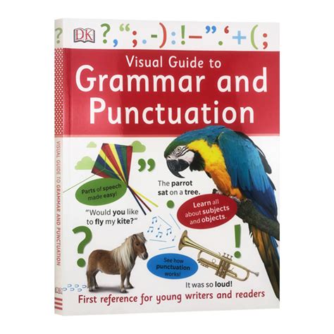 Visual Guide To Grammar And Punctuation英文原版 Dk语法和标点运用图解图释指南英文版原版书籍儿童百科教材视觉运营指南虎窝淘