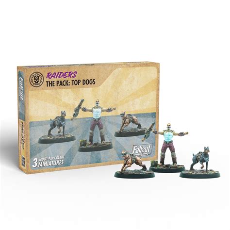 fallout wasteland warfare raiders pack top dogs modiphius
