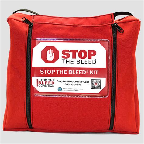 Portable STOP THE BLEED Bag Bleeding Control Store