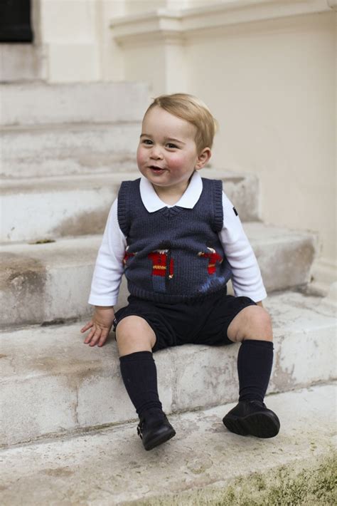 Prince George Wears Start Rite Shoes For Queens 90th Birthday Photos