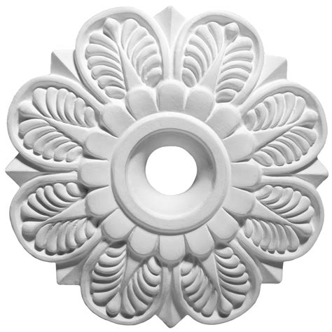 Гипсовая розетка для потолка