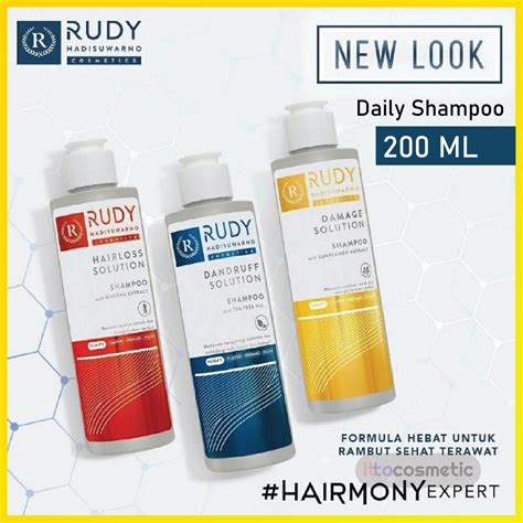 Jual RUDY HADISUWARNO Shampoo Daily Solution 200 ML RHC Hairloss