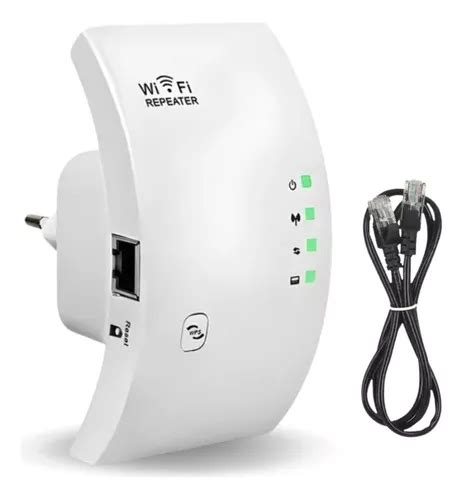 Repetidor Amplificador De Sinal Wifi Mbps Potente C Nf