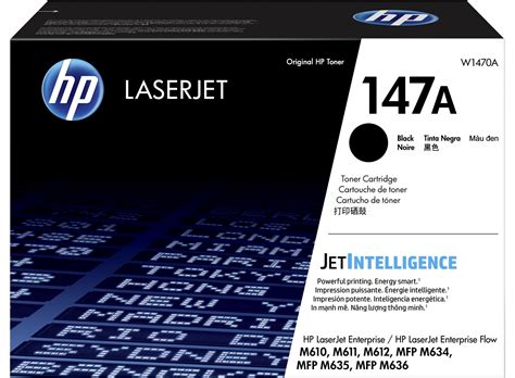 HP 147A W1470A Black Original Toner Cartridge HP Store Canada