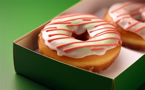 Delicious Glazed Donuts In Iconic Krispy Kreme Box Free Image Imgenic