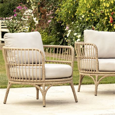 Arla Curved Rattan Outdoor Lounge Set Garden Furniture