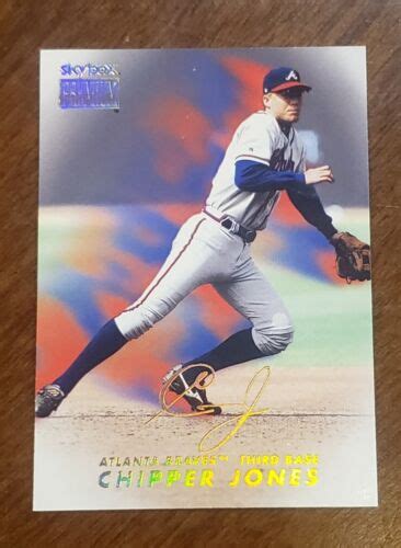 Skybox Premium Chipper Jones Atlanta Braves Ebay