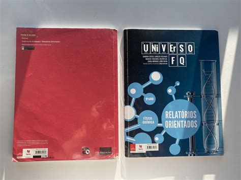 Manual E Caderno De Atividades Físico Química “universo Fq” 9 Ano Ramalde • Olx Portugal