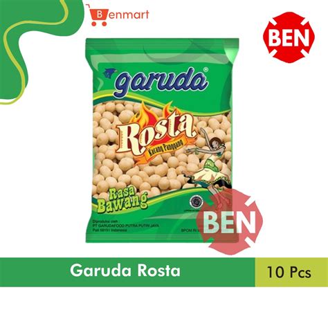 Jual Garuda Rosta Kacang Panggang 1 Renceng 10 Sachet Pcs Bungkus