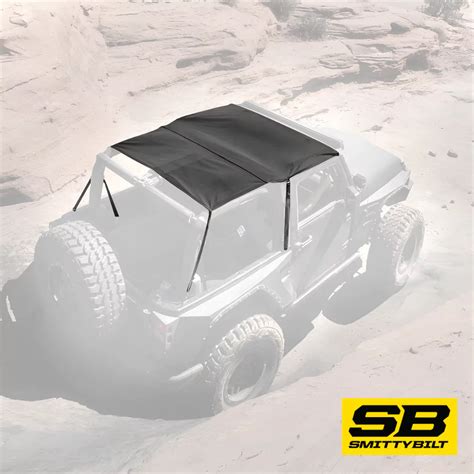 Jeep Wrangler JK 2007 2018 2Drs Bikini Top Μακρύ Smittybilt