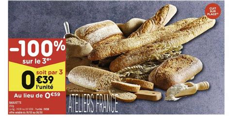 Promo Baguette Chez Leader Price ICatalogue Fr