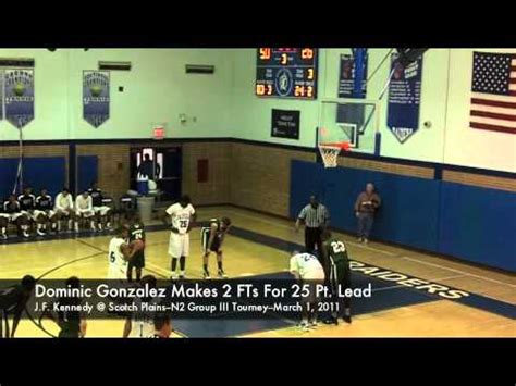 Gmc Hoops Highlights J F Kennedy Scotch Plains N Group Iii