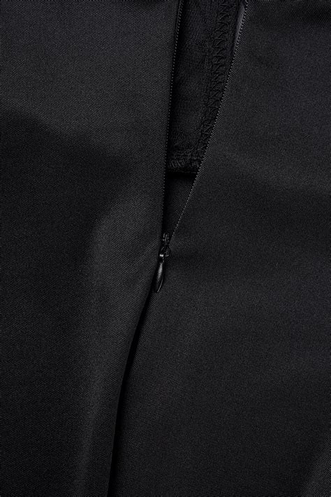 Wholesale Black Sexy Patchwork Hot Drilling See Through Backless Slit Spaghetti Strap Long Dress