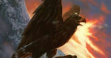 Gwaihir The Eagle Lord Of The Rings The Silmarillion Jrr Tolkien