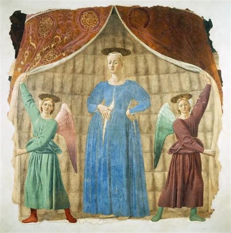 Piero Della Francesca La Madonna Del Parto A Colli Aniene