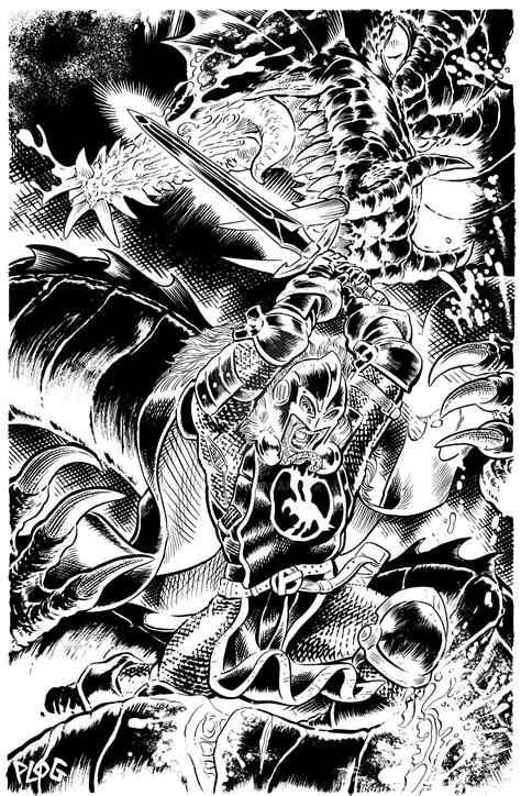 Marvel's Black Knight by mattPLOG on DeviantArt