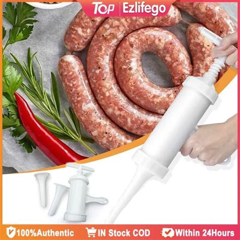 Manual Sausage Maker Meat Filler Sausage Stuffer Machine Fast Sausage