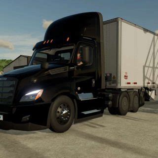 2022 Freightliner Cascadia Day Cab V1 0 0 0 FS25 Mod FS22 Mod