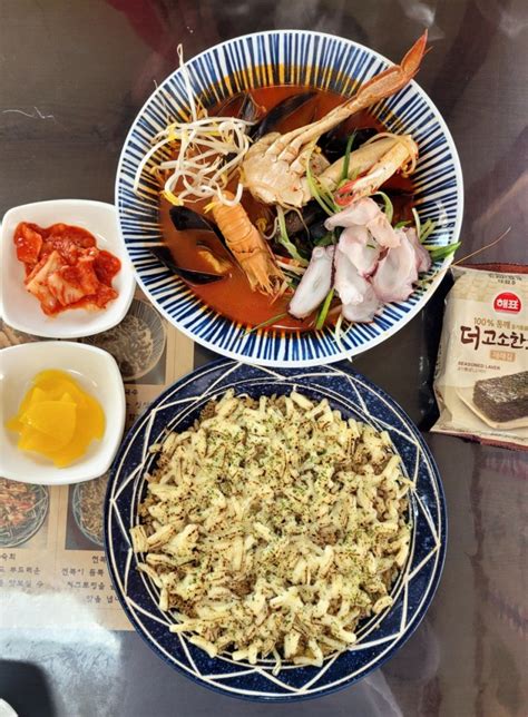 산방산 용머리해안 맛집 산방산오빠네 해물라면 네이버 블로그