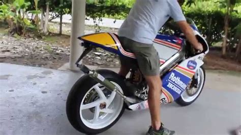 TYGA Performance NSR300 Rothmans First Ride YouTube