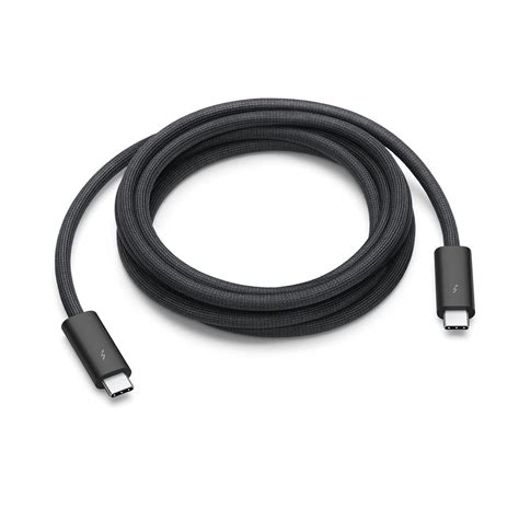 Apple Thunderbolt 3: Плетёный кабель за 11 490 | Droider.ru