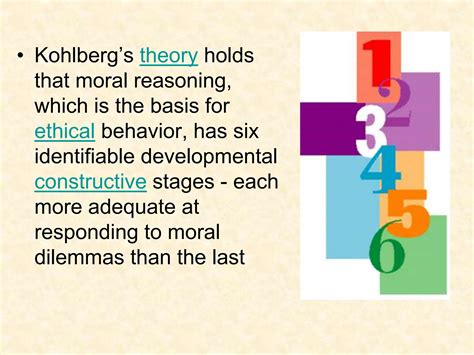 Kohlbergs Stages Of Moral Developmentppt