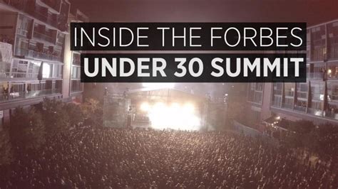 Exclusive Look Inside The Forbes 30 Under 30 Summit