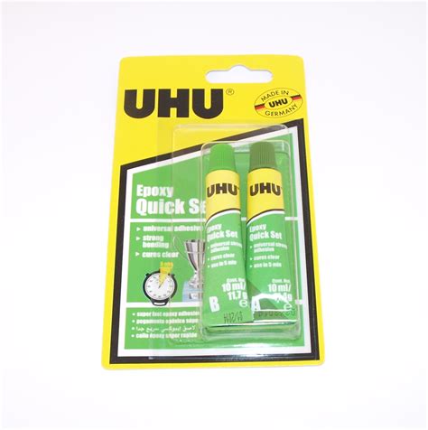 Klej UHU Epoxy Quick Set 5 Min 2x15 Ml 12356922912 Allegro Pl