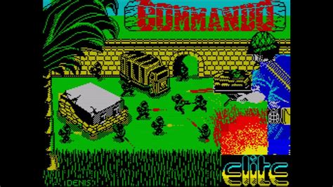 SINCLAIR ZX SPECTRUM COMMANDO ELITE 1985 108 150 PTS YouTube