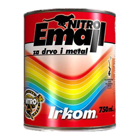 Irkom Nitro emajl za drvo i metal 750ml Dragićević Auto doo WebShop