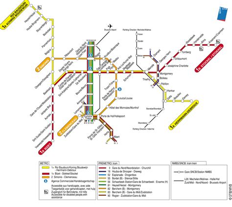 Plan Du Metro De Bruxelles