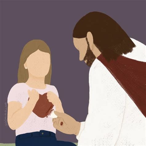 Pin By Ari Dhani On The Good Shepherd Jesus Christ Illustration