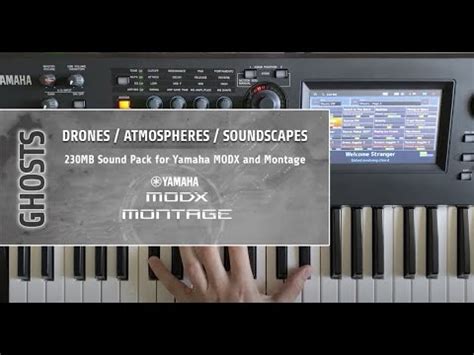 Yamaha MODX And Montage 230MB Ambient Soundpack Ghosts Drones