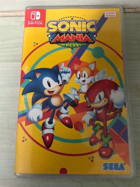 Sonic mania plus switch, Video Gaming, Video Games, Nintendo on Carousell