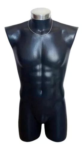 Maniqu Torso Hombre Pl Stico Exhibidor Env O Gratis