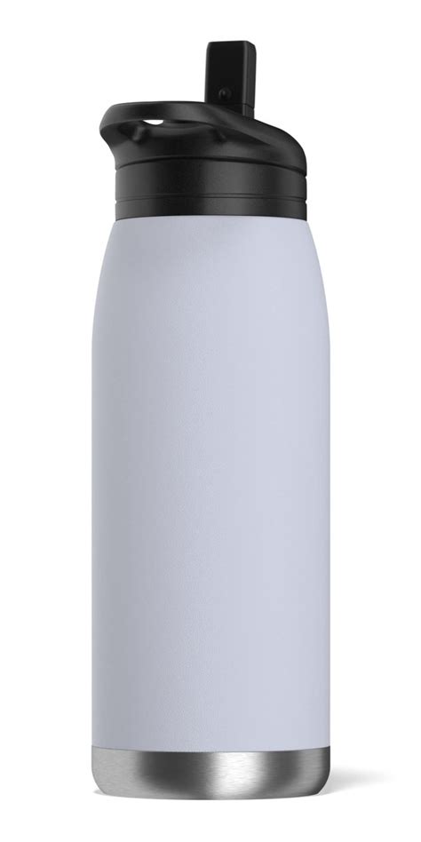 Hydrapeak Flow 32oz Insulated Water Bottle with Straw Lid, Waterbottle ...