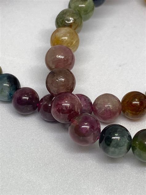 Multi Color Tourmaline Bracelets Etsy