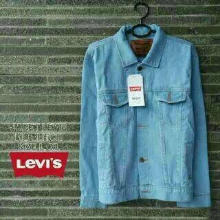 Jual Jaket Jeans Levis Pria Bioblitz Keren Premium I Biru Telor Asin Di