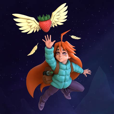 George Crudo - 3D Art Portfolio - Madeline - Celeste Fan Art