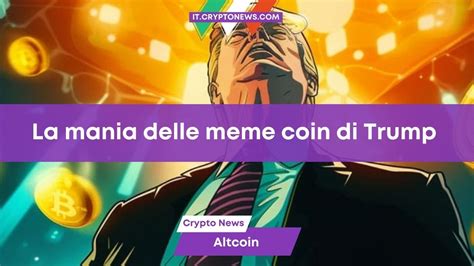 Elezioni Americane Le Meme Coin Di Trump Pronte A Esplodere