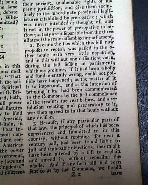 Great Controvery In Parliament Over Repealing The Stamp Act News Of