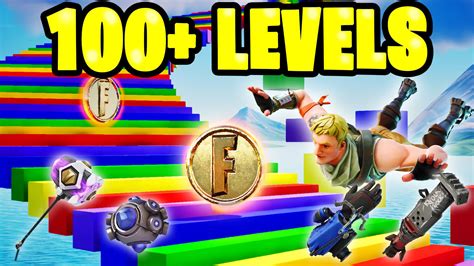 ⭐obby 100 Level Deathrun⭐ 0234 1982 6349 By Argamovik Fortnite